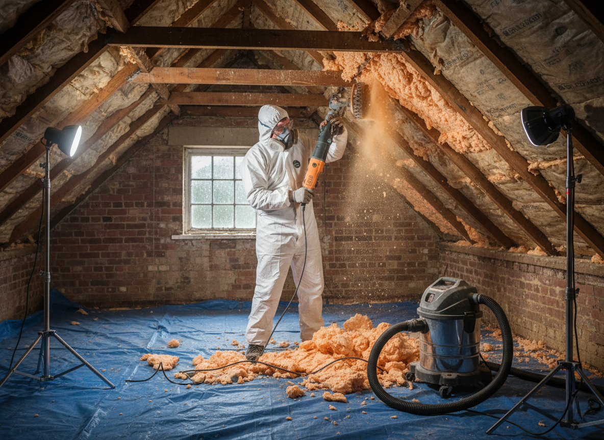 Residential Spray Foam Removal in Sheffield