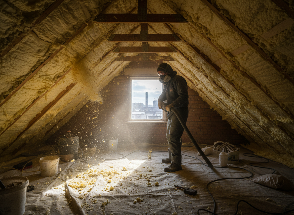 Spray Foam Removal near me in Sheffield